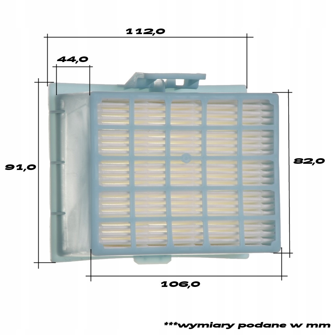 FILTRY DO ODKURZACZA BOSCH GL30 GL45 GL40 PROPOWER MOVEON SERIE 4 SERIE 6 Kod producenta 5904422415785