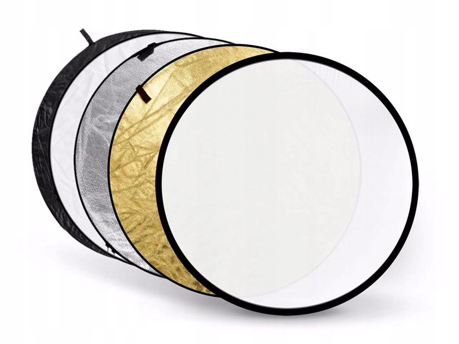BLENDA OKRĄGŁA do ZDJĘĆ 5w1 60cm DYFUZOR POKROWIEC