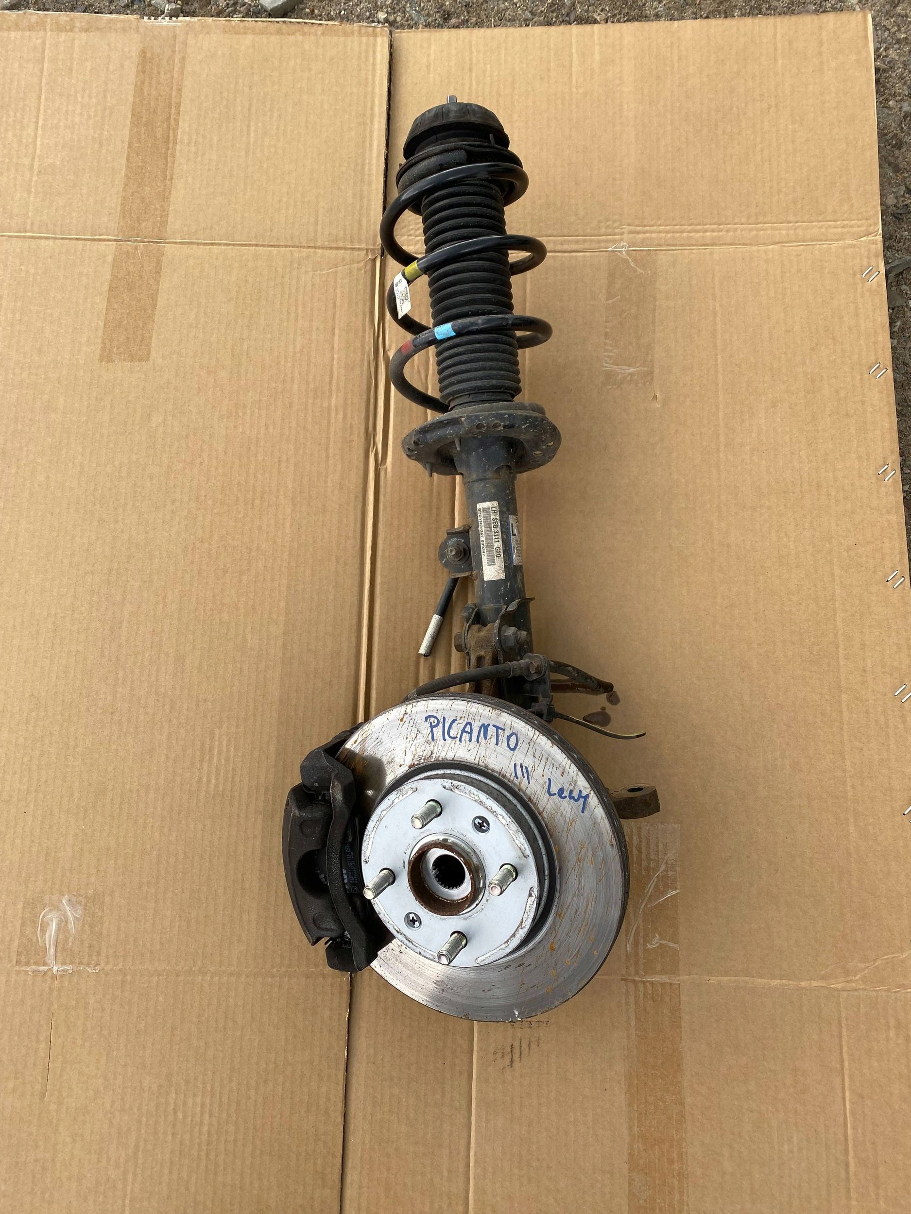 KIA PICANTO III 21r complete McPherson swing left front 54650-G6200