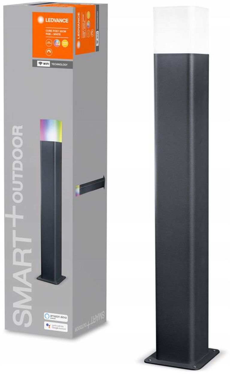 Led stojaca záhradná lampa s vonkajším stĺpikom Rgbw 50 cm Smart+ WiFi Ledvance