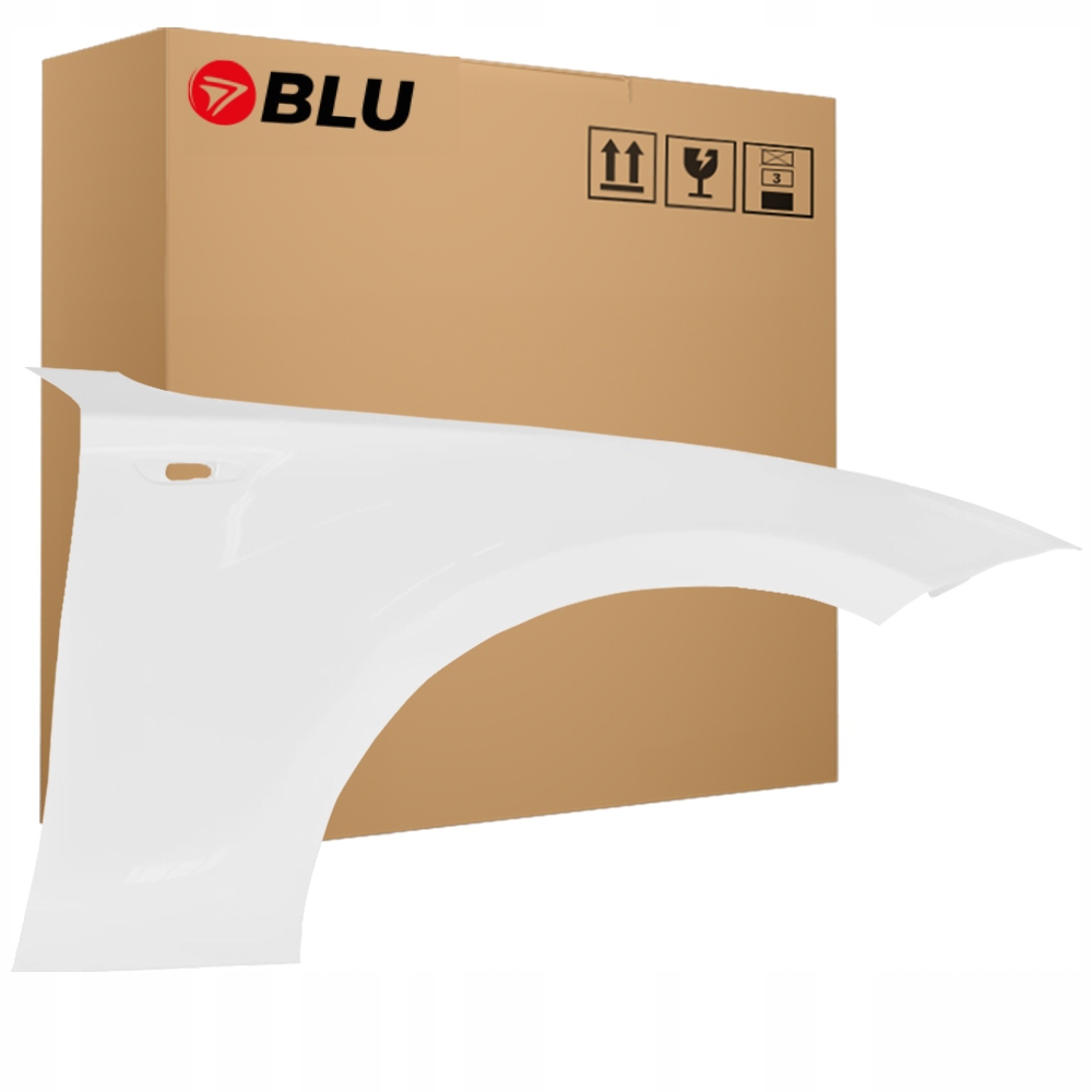 Blu Blatník Bmw 1 I E81 E82 E87 E88 300 pravý bílý 04-13 přední pozink