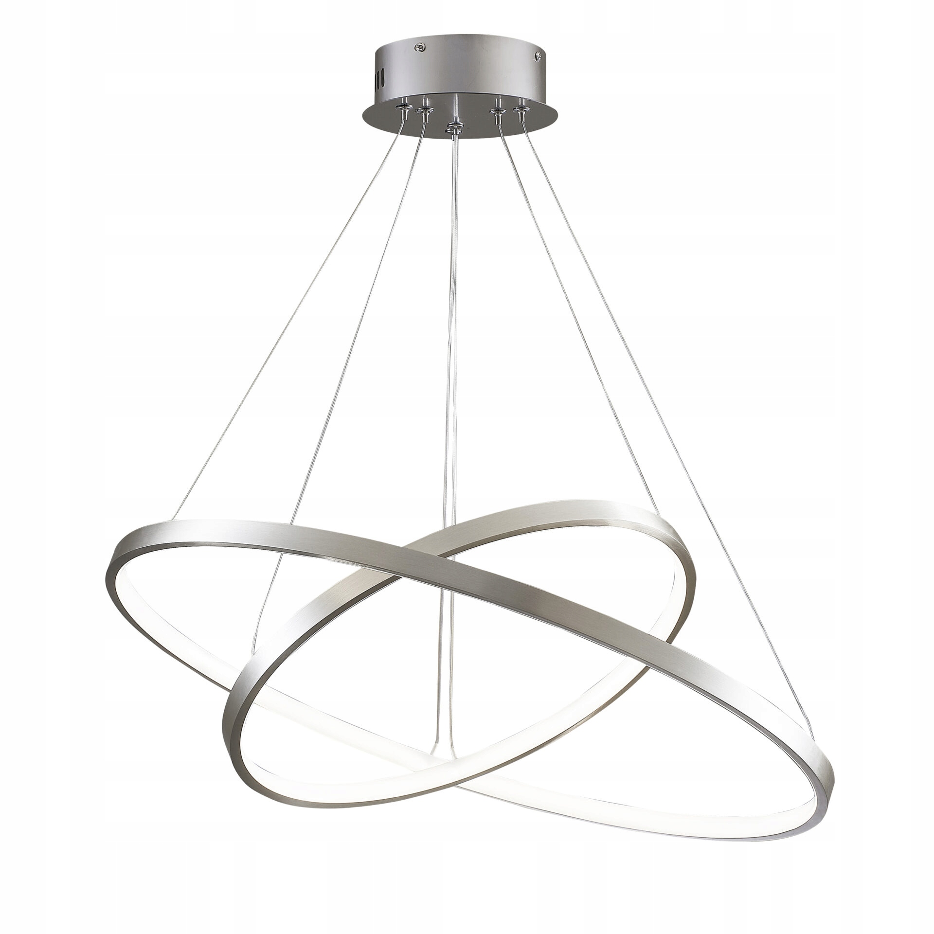 Závesná stropná lampa závesná 35W 4600lm 4000K neutrálna 120° strieborná Lea