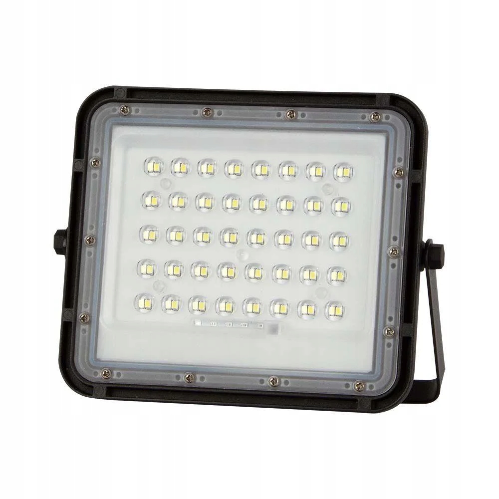 Halogénový Led reflektor 6 W s solárnym panelom a diaľkovým ovládaním, studené svetlo V-tac