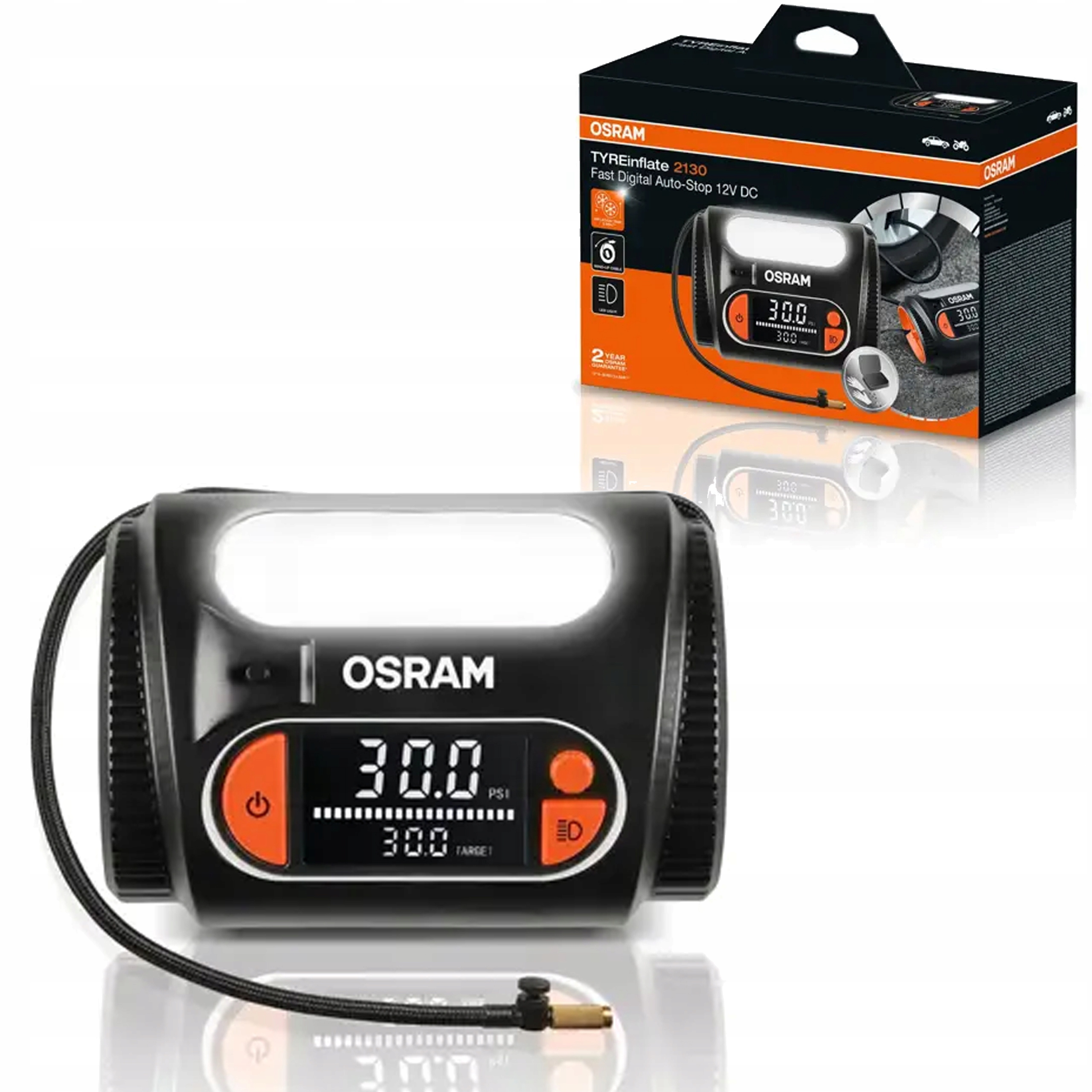 Osram Kompresor do auta na zapaľovač TYREinflate 2130 OTI2130