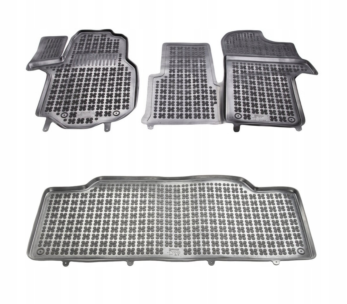 Gumové autokoberce Volkswagen Crafter, 2016-, komp