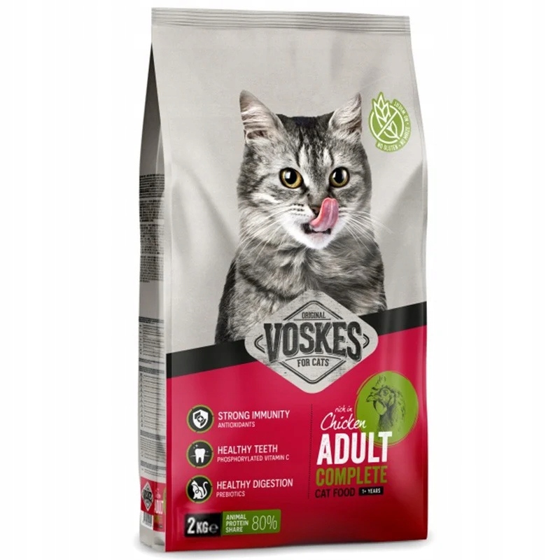 Levně Suché Krmivo Pro Kočky masem 2 kg, kompletně vyvážené