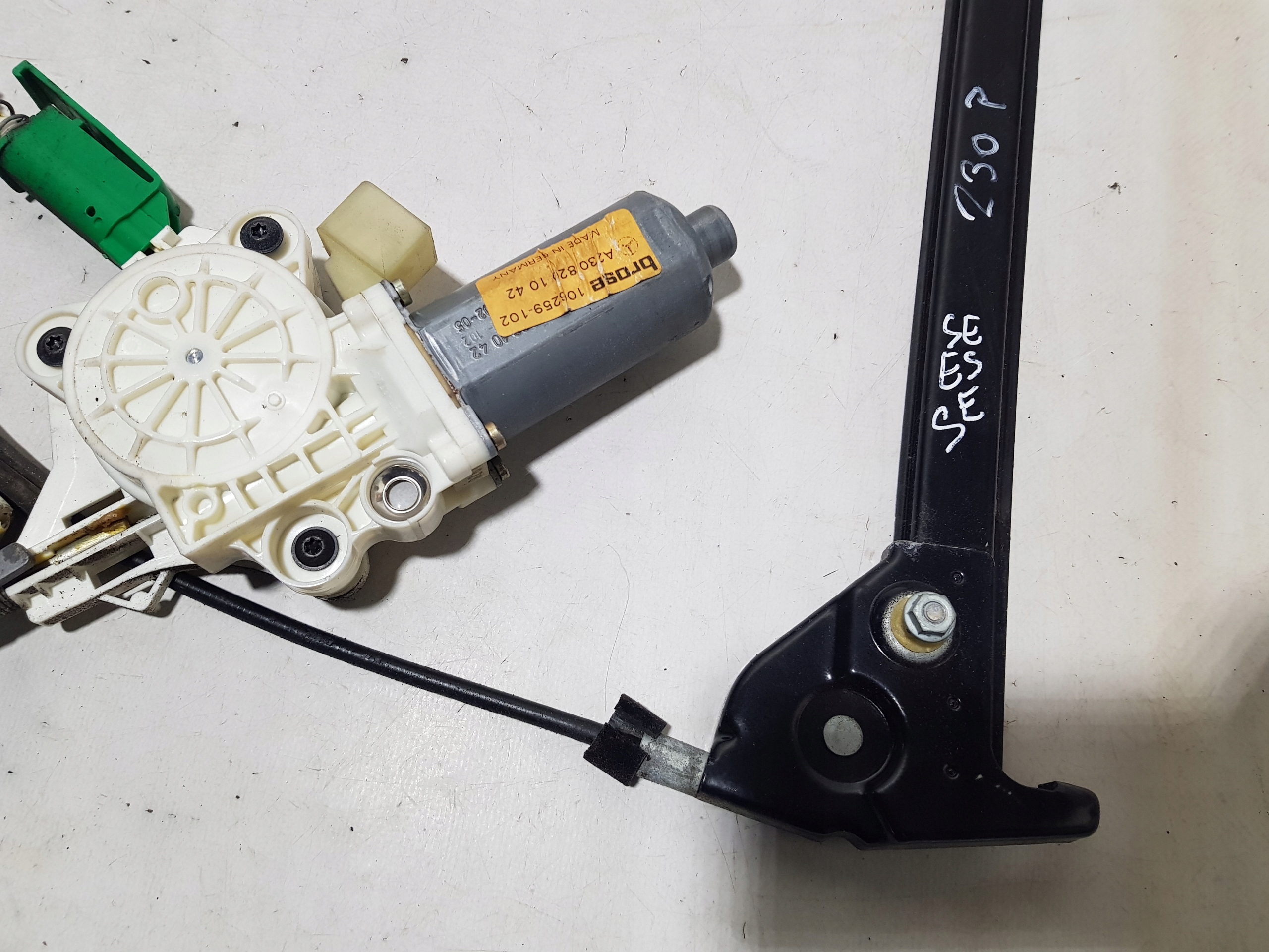 window regulator mechanism right front MERCEDES SL R230 W230