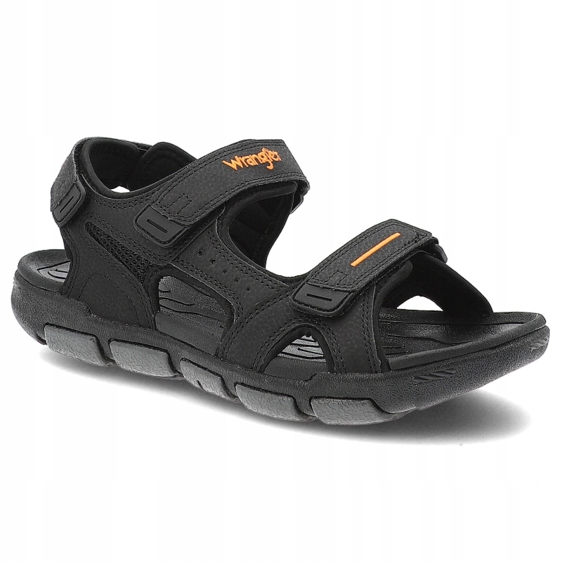 Černé sandály Wrangler Sportovní pánská obuv