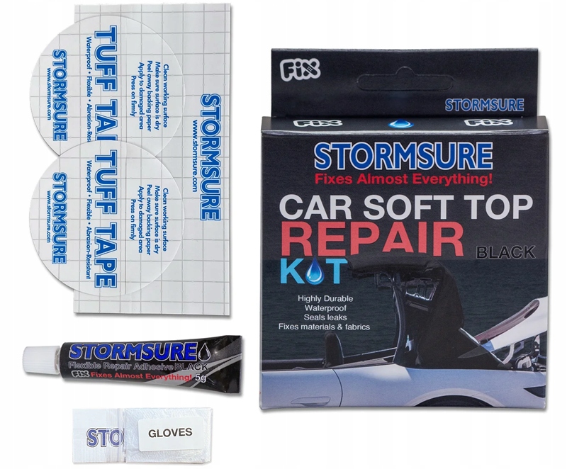 Zestaw do naprawy miękkiego dachu Kabrioleta Stormsure