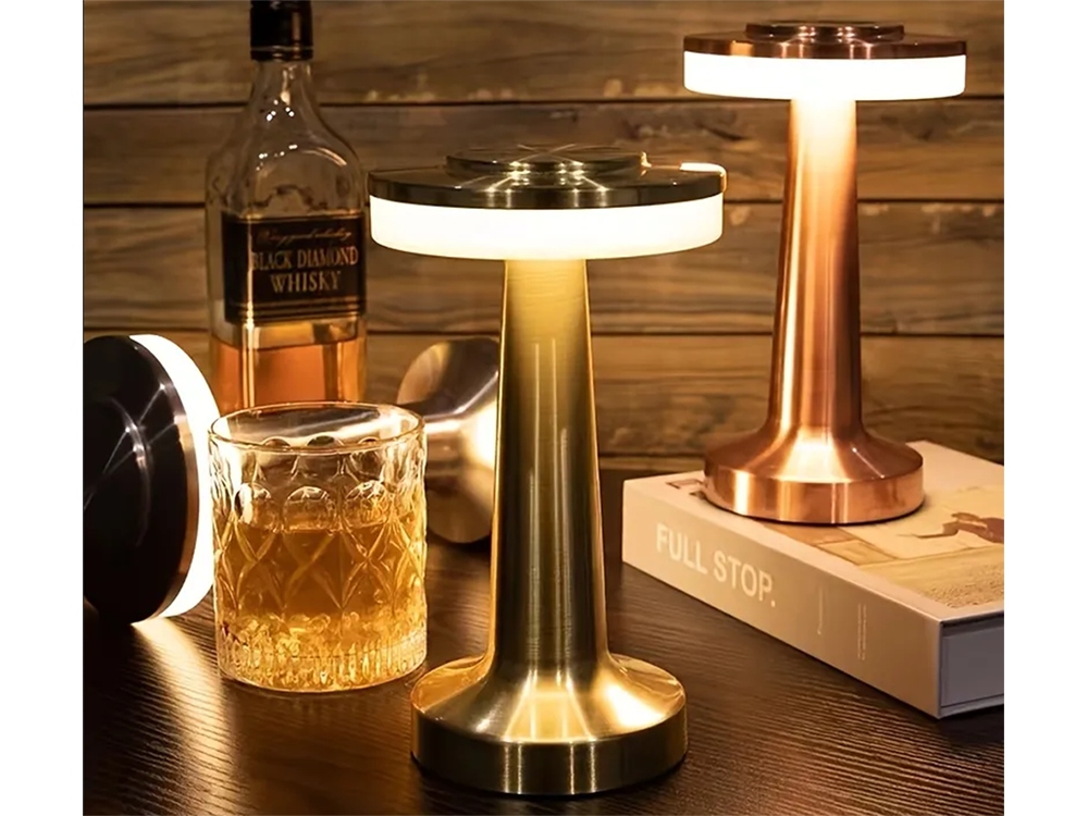 LAMPKA NOCNA STOŁOWA DOTYKOWA LAMPA 3 STOPNIOWA DO SYPIALNI BEZPRZEWODOWA Typ nocna stołowa