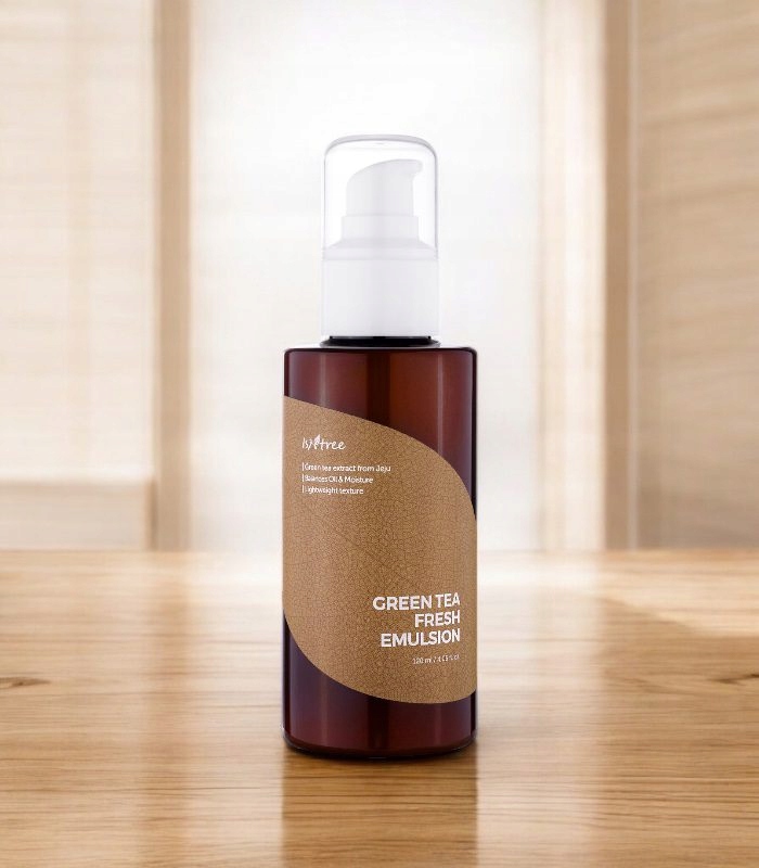 Isntree Green Tea Fresh Emulsion Pleťová emulze se zeleným čajem 120 ml