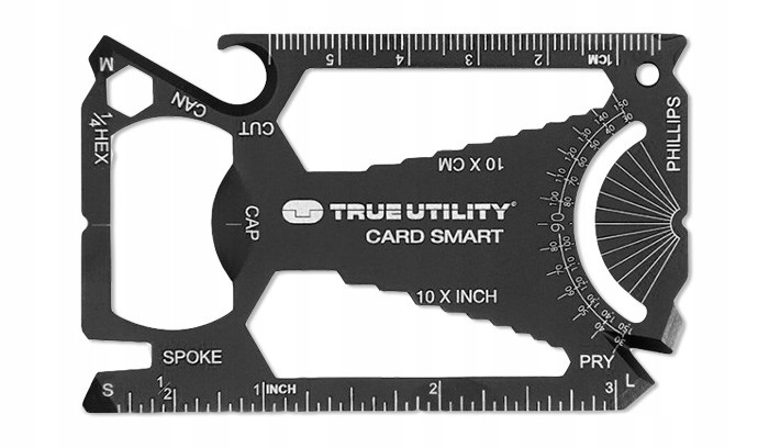 Karta survivalowa przeżycia multitool True Utility