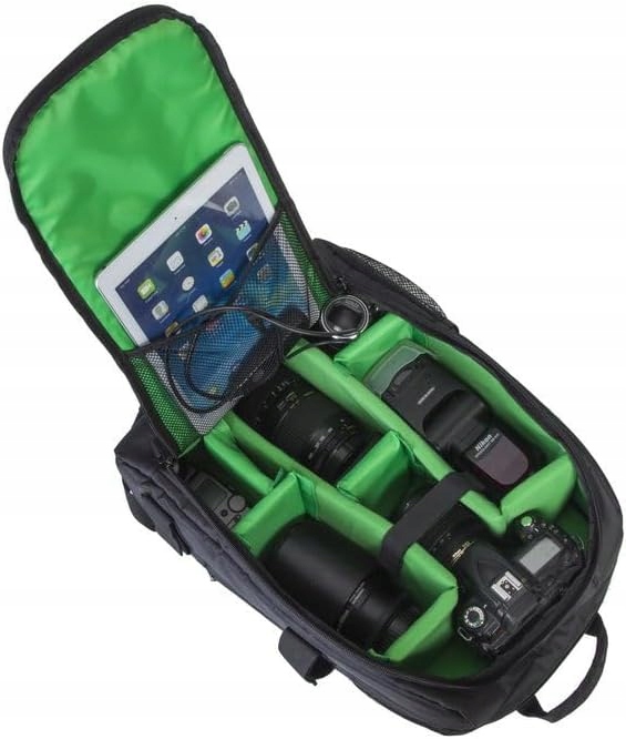 Batoh RivaCase černý batoh na fotoaparát