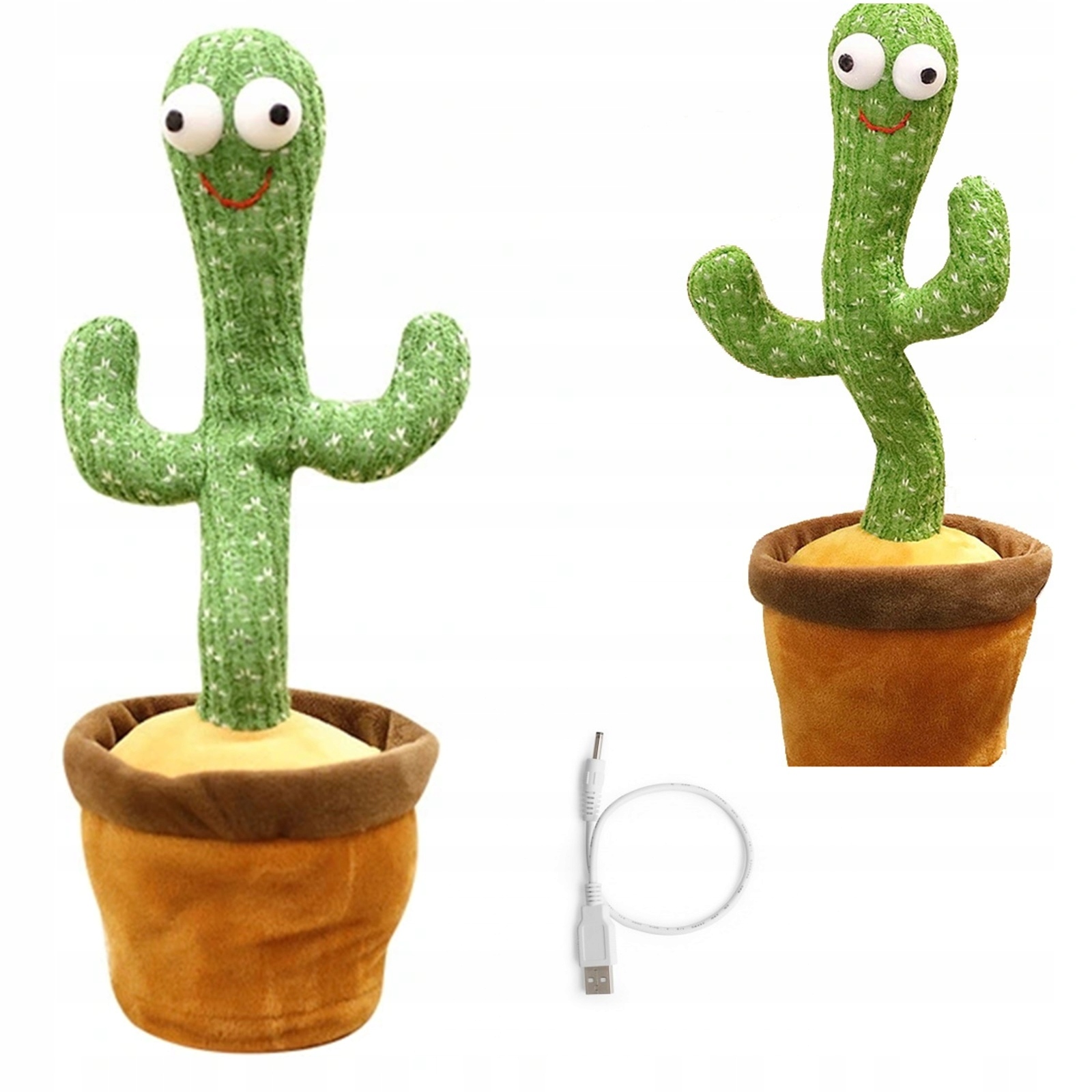 

Śpiewający Tańczący Wesoły Kaktus Mówi Powtarza