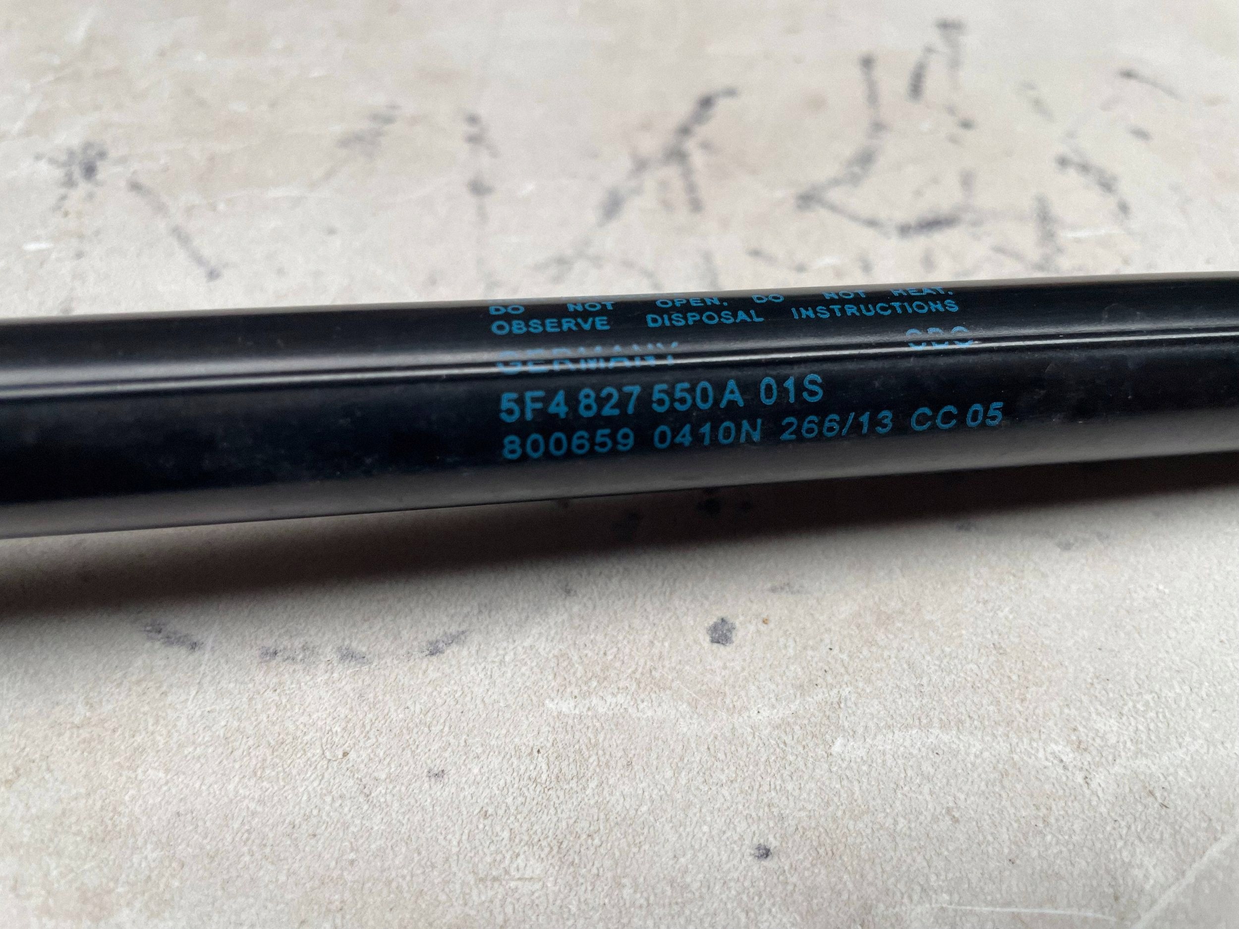 damper bonnet boot SEAT LEON IV 5F4827550A @A