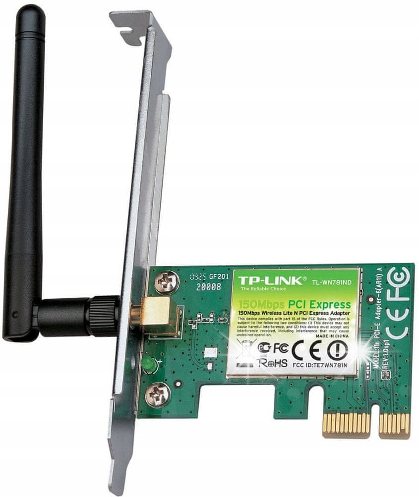 Karta sieciowa PCI TP-LINK TL-WN781ND WiFi 150Mb