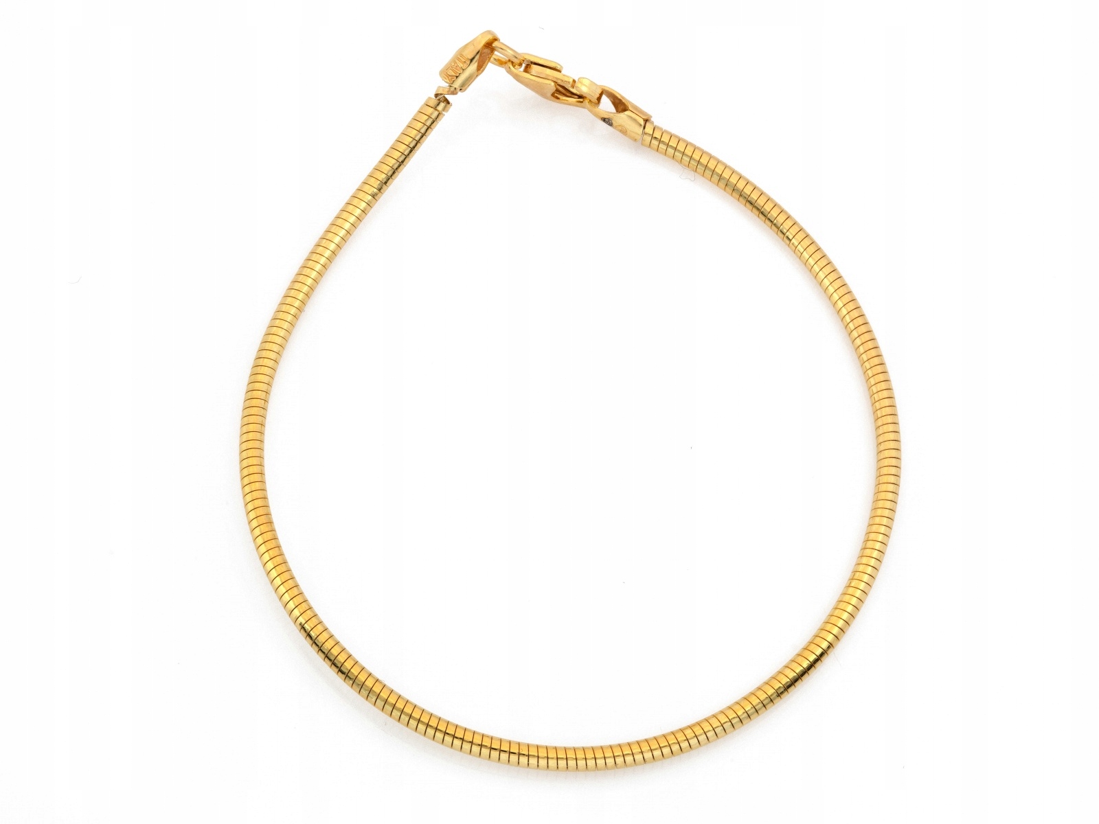 Pozlacený dámský stříbrný náramek 925 Žmijka módní elegantní jako dárek