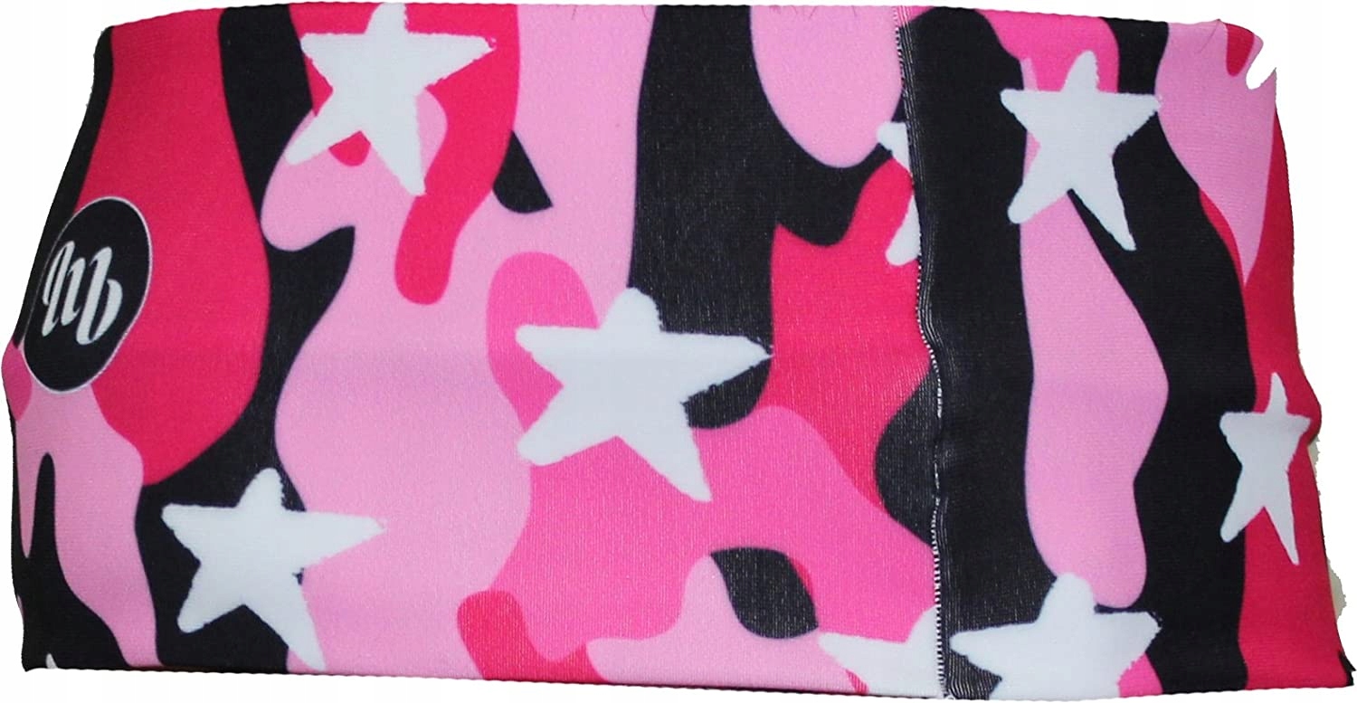 Opaska KOLARSKA na głowę MBwear CAMUSTAR PINK
