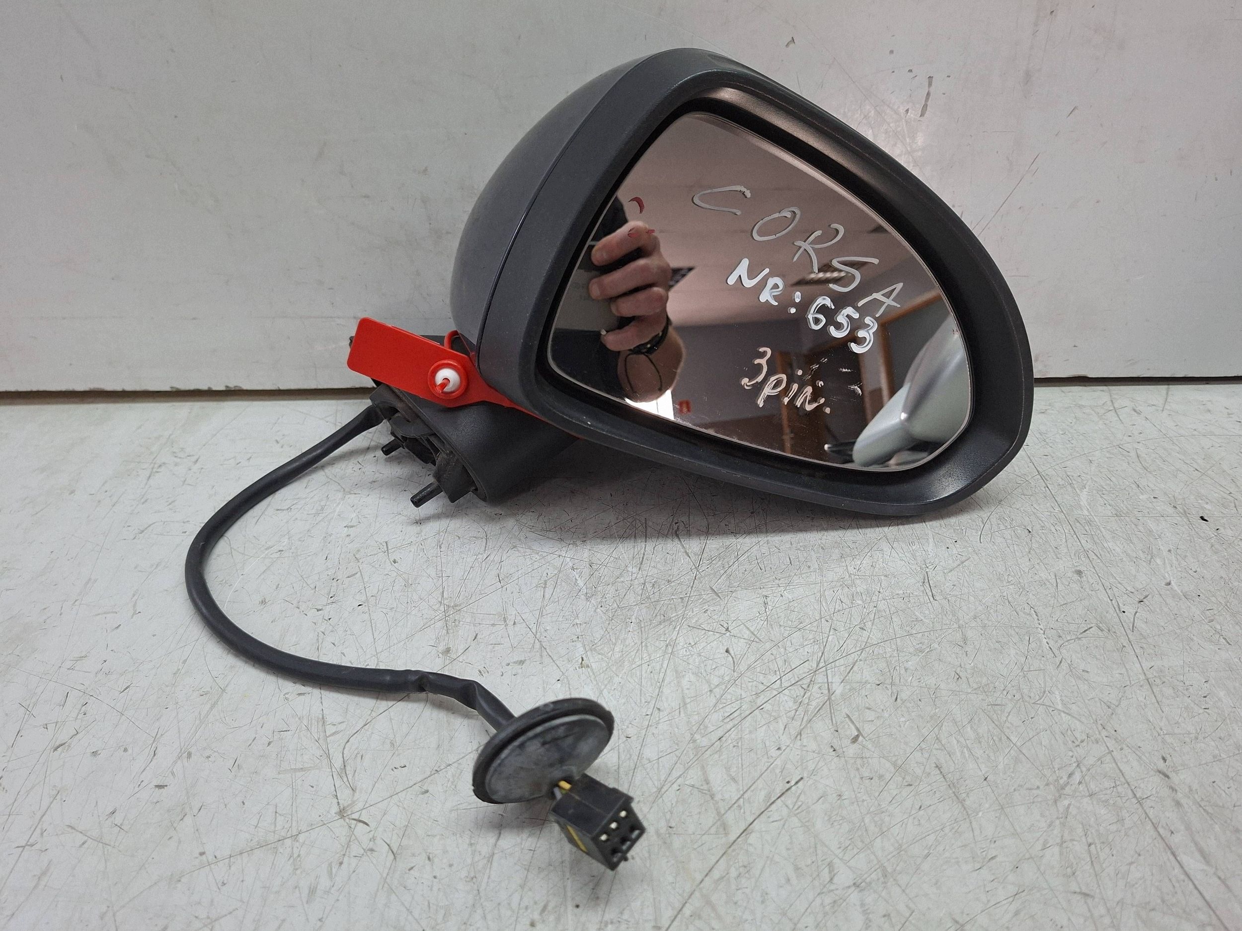 mirror right 3 PINY OPEL CORSA D 2006