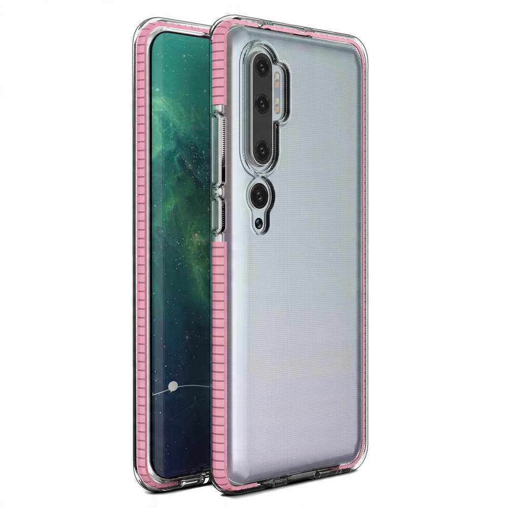 

Żelowe etui z kolorową ramką do Xiaomi Mi Note 10