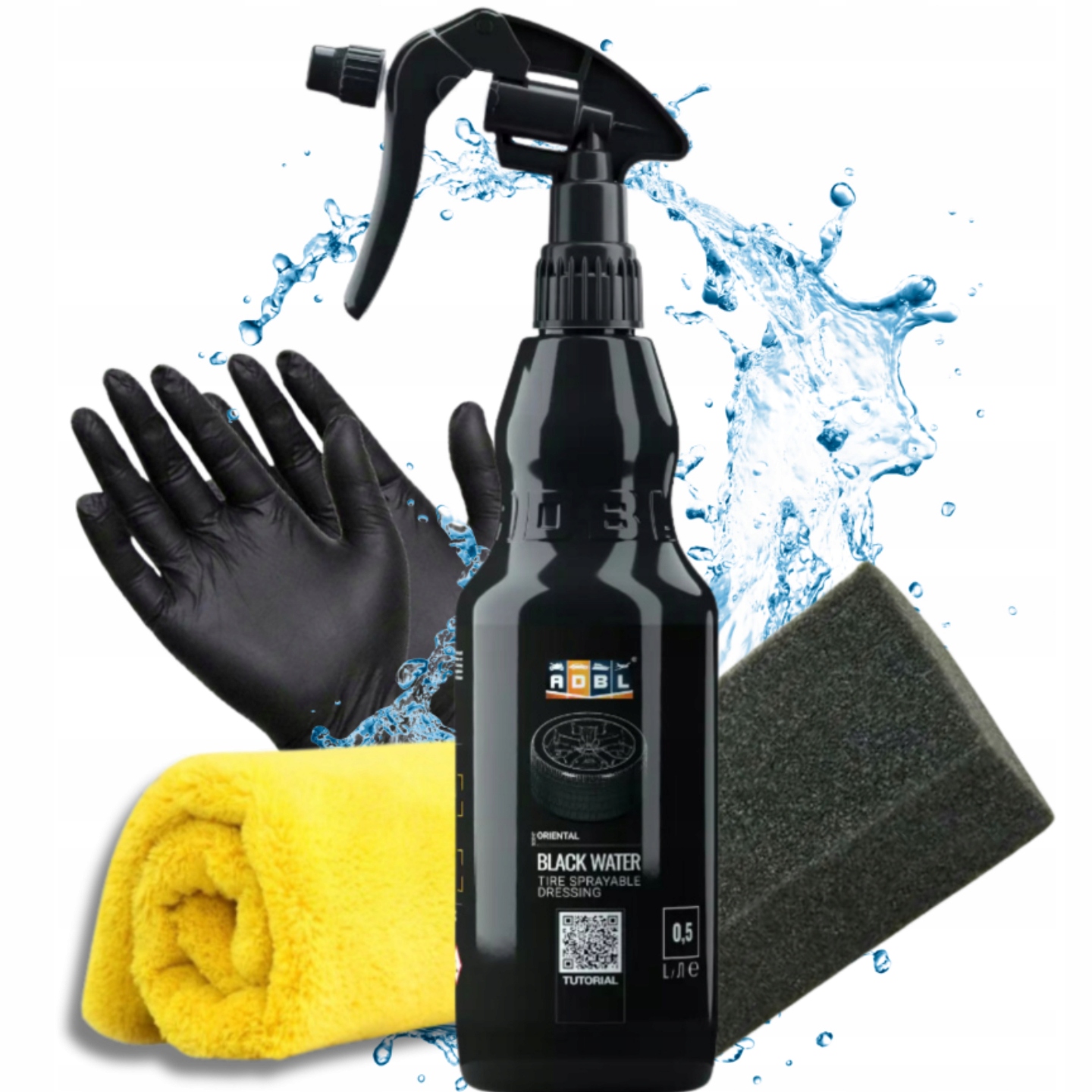 Adbl Black Water Czernidło Do Opon Gumy Dressing 500ml