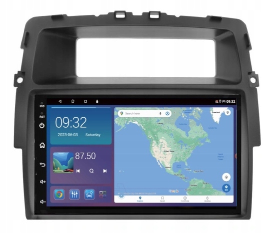 Rádio Navigácia Gps Android Bt Renault Traffic 2010-2014 Carplay 2GB 64GB
