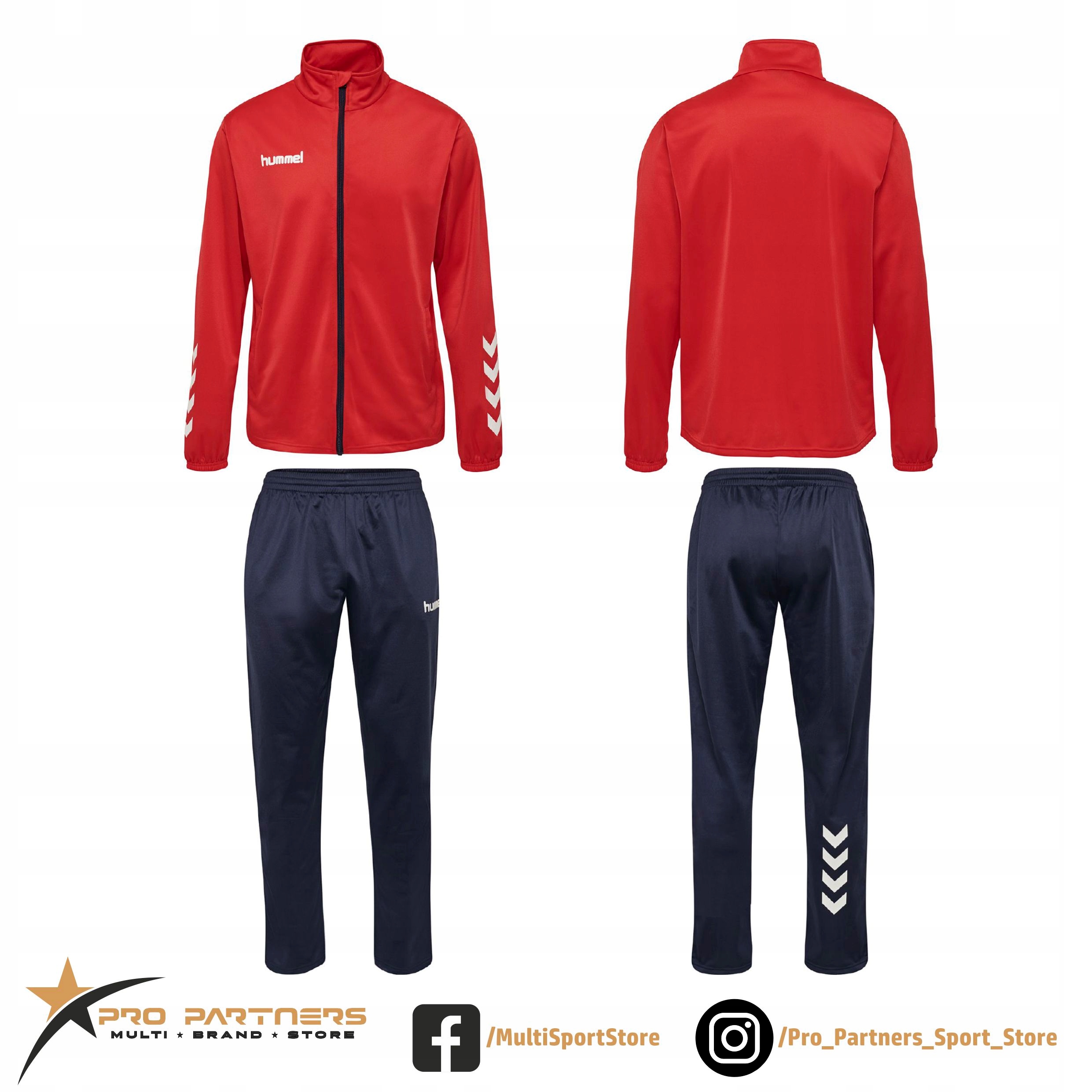 Dres treningowy Hummel Promo Kids Poly Suit, roz. 176cm