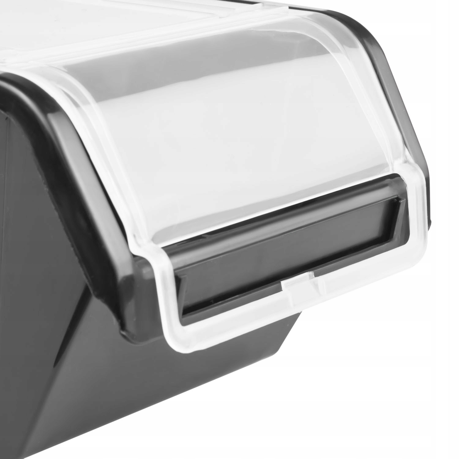 5 x Pojemnik z pokrywą kuweta magazyn 120x195x90 Materiał plastik