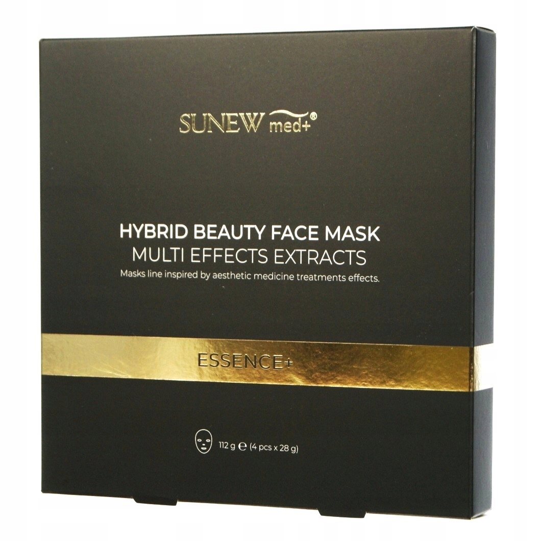 Sunew Essence Maska ze śluzem ślimaka zestaw 4szt
