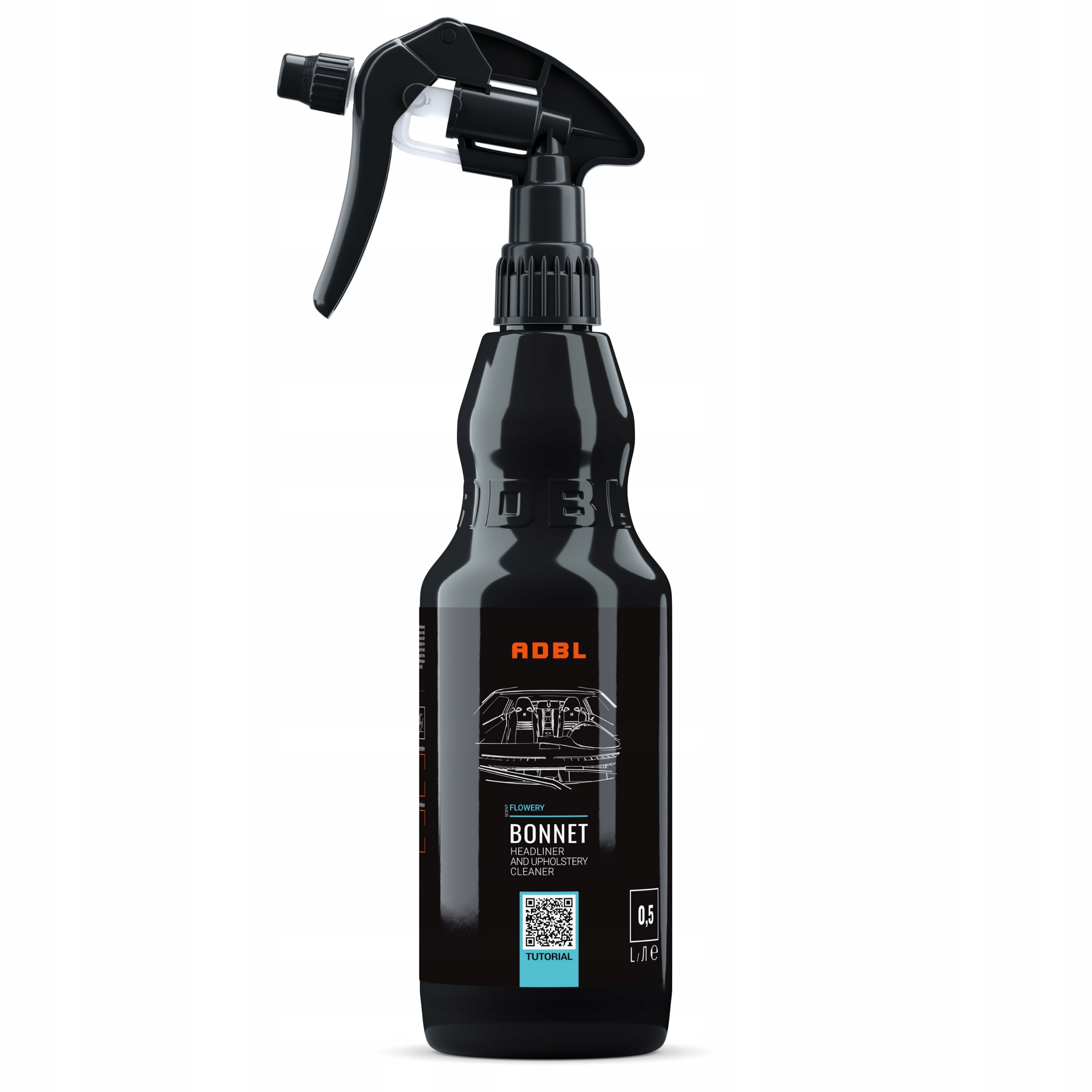 Adbl Bonnet 0,5L Płyn Do Czyszczenia Prania Tapicerki Podsufitki