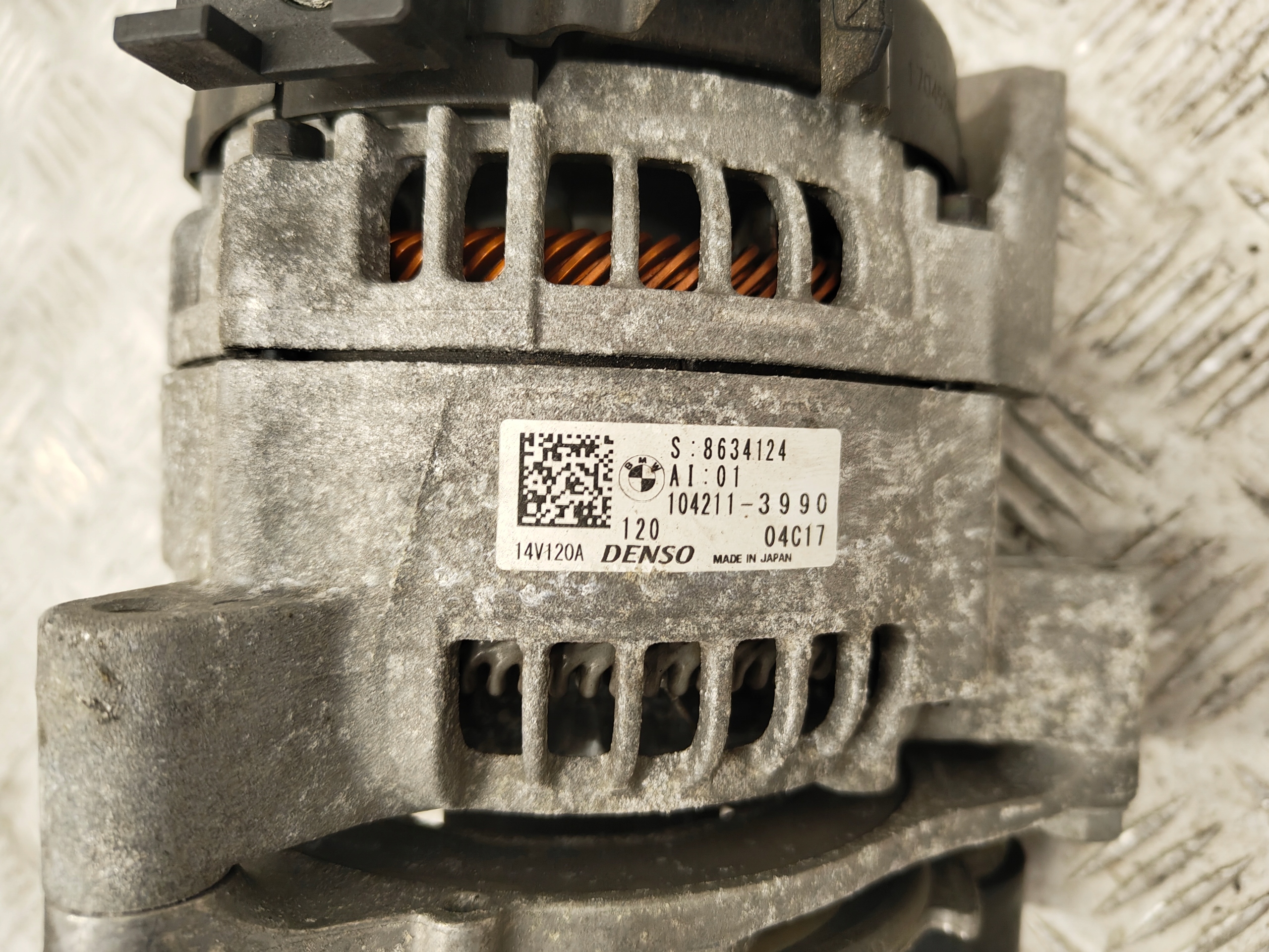 BMW F45 alternator 8634124