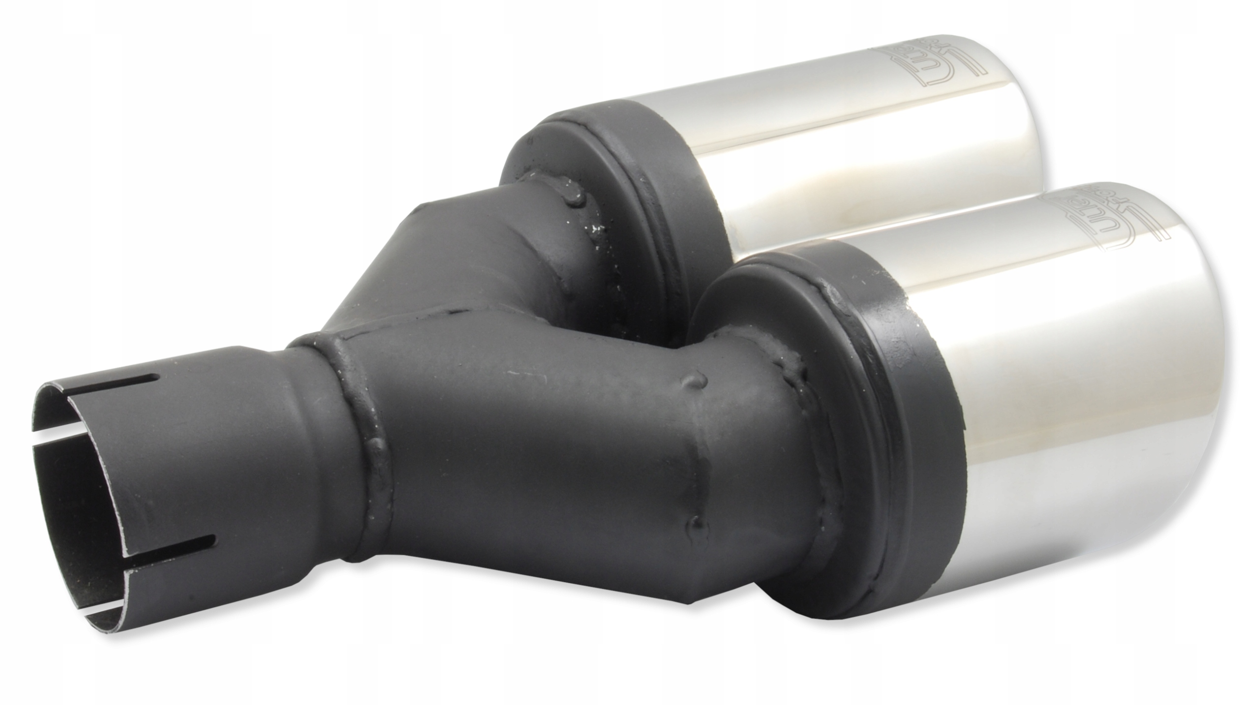 Końcówka tłumika ULTER SPORT podwójna 90 mm Numer katalogowy części N2-90RS L