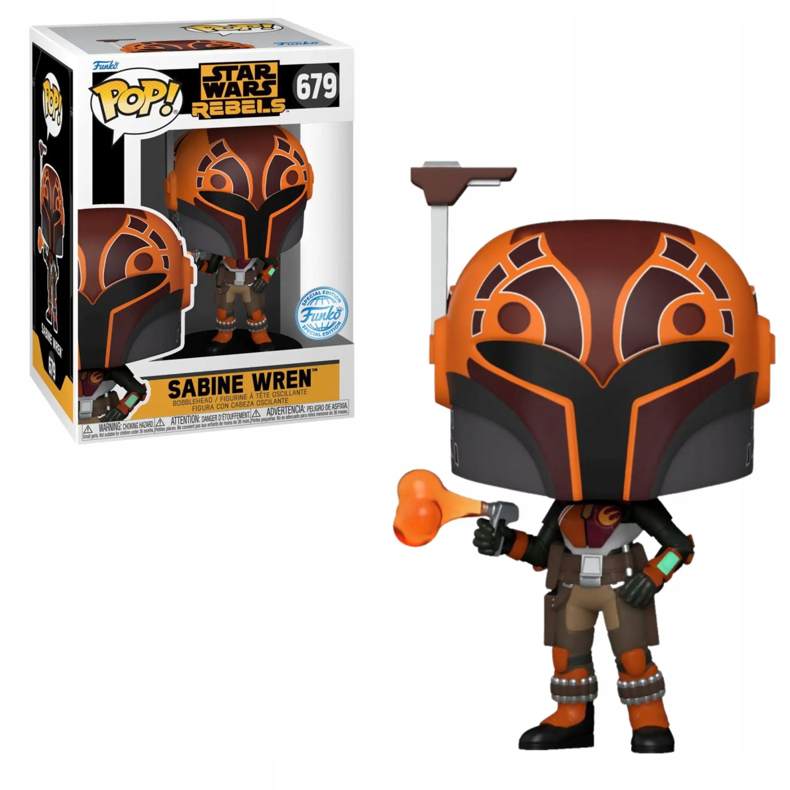 Funko Pop! Star Wars: Rebels Sabine Wren #679