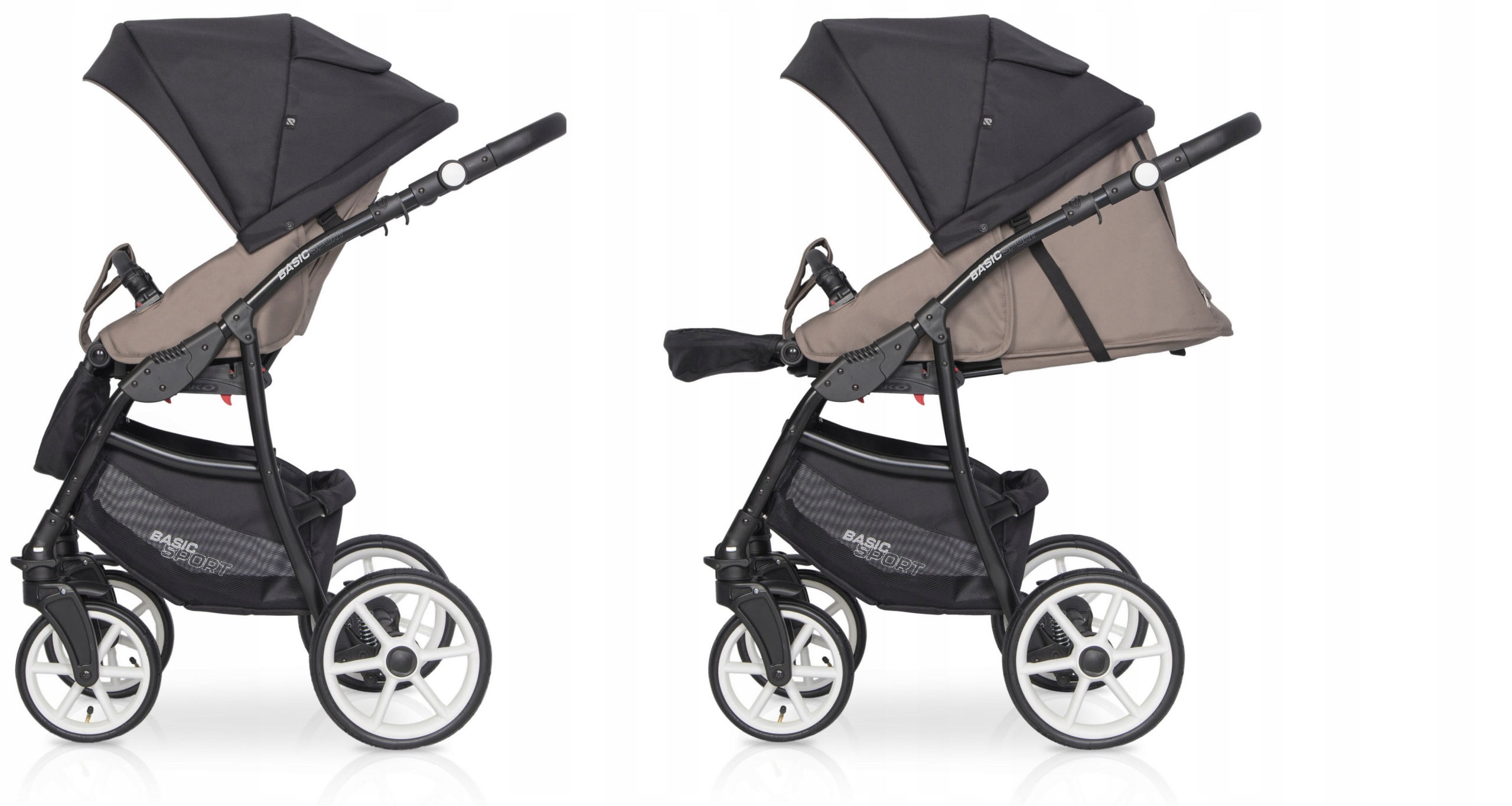 WÓZEK 3w1 WIELOFUNKCYJNY Riko BASIC SPORT DAKAR Liczba kół 4