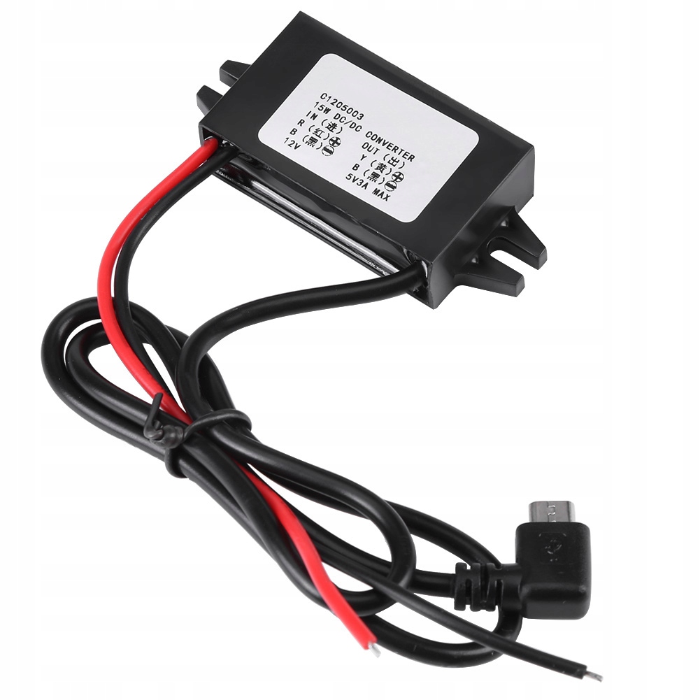 ПРЕОБРАЗОВАТЕЛЬ НАПРЯЖЕНИЯ 12V-5V USB DC-DC