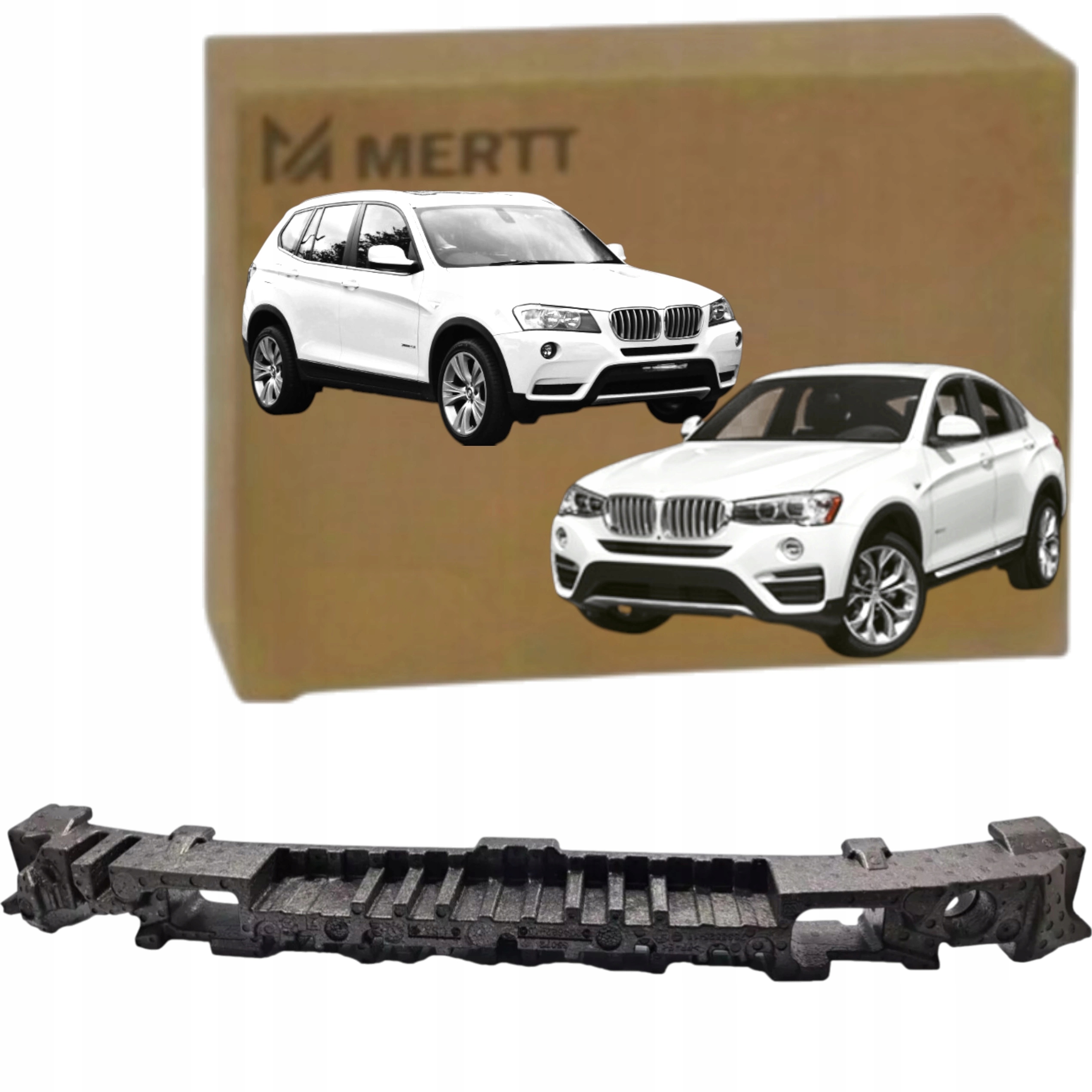 Bmw F25 F26 2010-2018 absorbér nárazu polystyren nárazů 51117338525