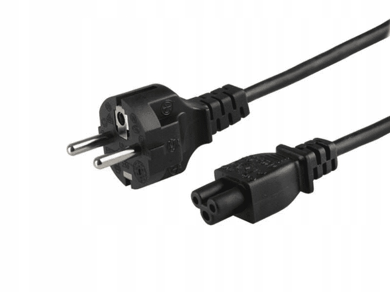 

Kabel Zasilający Do Laptopa Koniczynka 3pin 1,2m