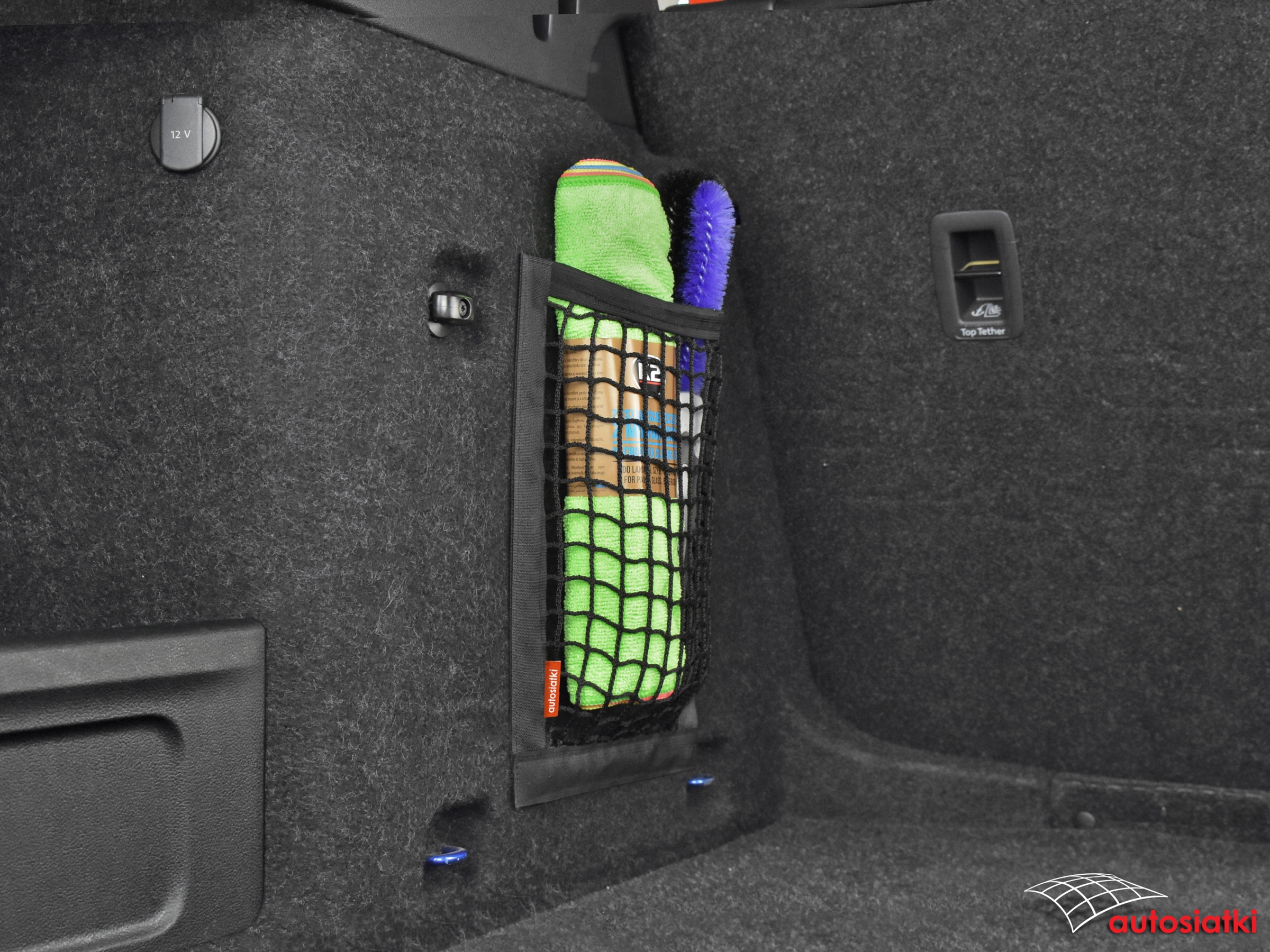 SIATKA KIESZEŃ PIONOWA 30x22 DO BAGAŻNIKA NA RZEP EAN (GTIN) 5903260850352