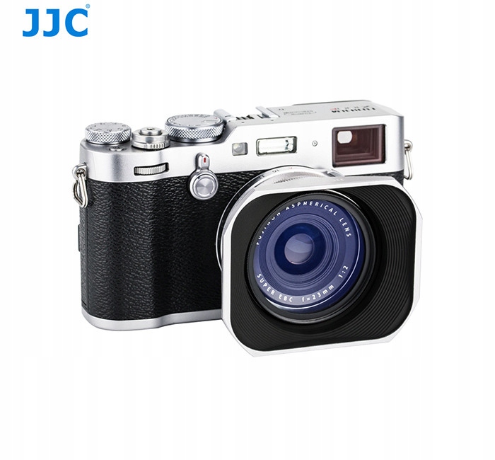 Jjc Fujifilm JX100FII stříbrná krytka sluneční clona
