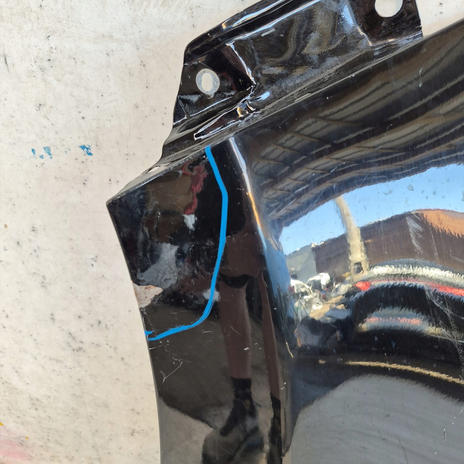 NISSAN PIXO SUZUKI ALTO 08-14 fender front front left
