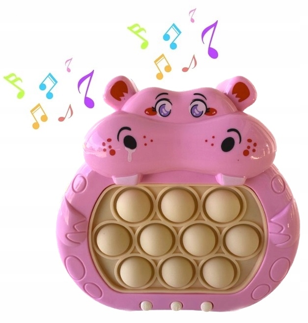 GRA ZRĘCZNOŚCIOWA POP IT ANTYSTRESOWA ELEKTRYCZNA prezent KONSOLA push