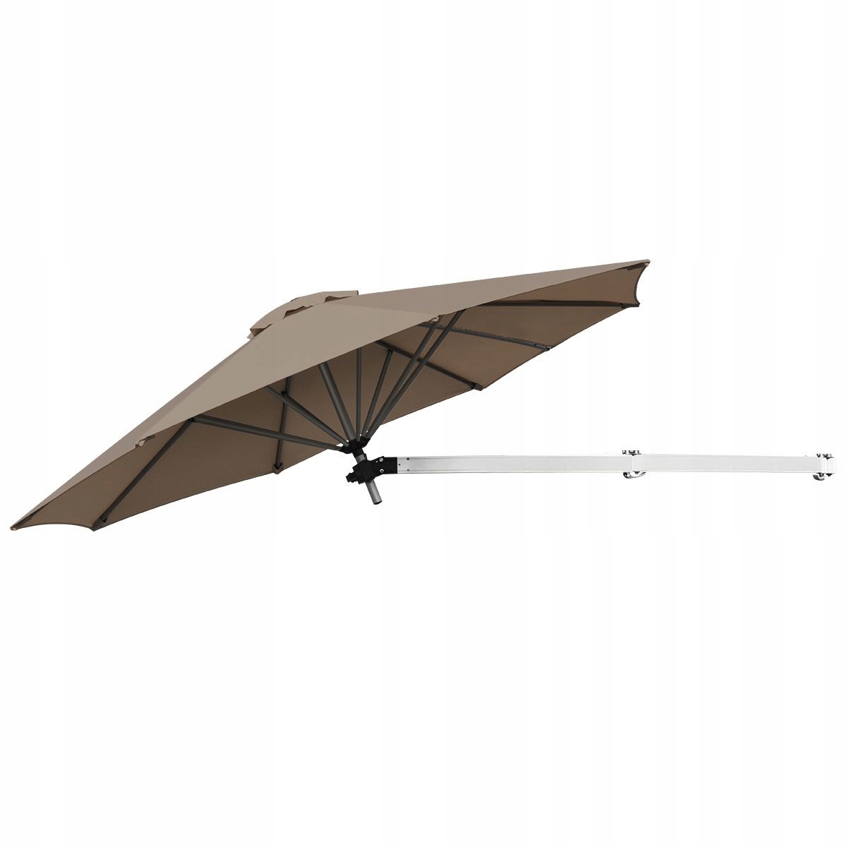 Parasol ogrodowy Ścienny 250 cm Regulowany