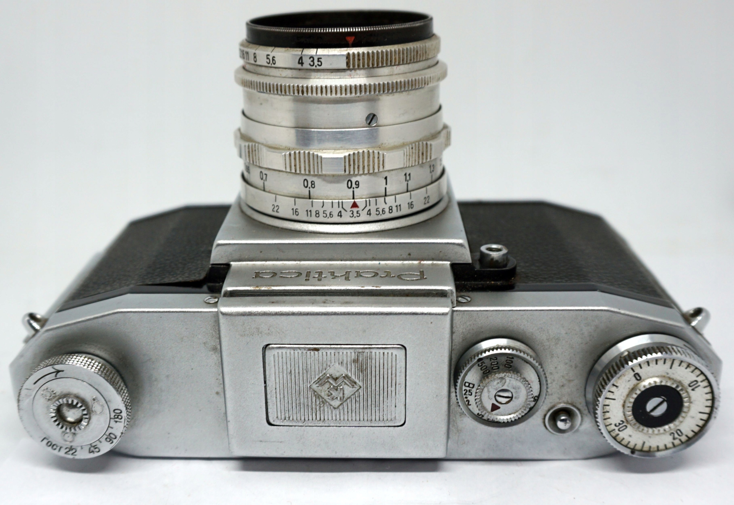 KW Praktica pierwszy model rzadkość Carl Zeiss Jena Tessar RED T 3