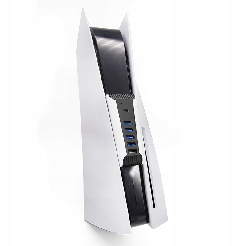 Hub rozbočovač 5x Usb 2.0 1x Usb-c konektor pro konzoli PS5 Fat