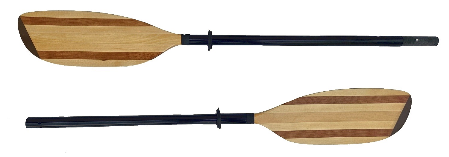 Kajakové Pádlo Na Kajak Dřevěné Skládací Mistral 230 cm Grey Owl