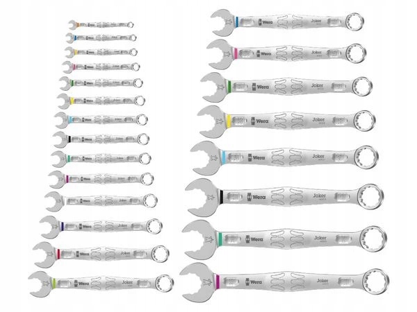 Wera 020232 Očkoploché kľúče 5,5 ÷ 32 mm Joker 22 Set 1 (Sada 22 dielov)