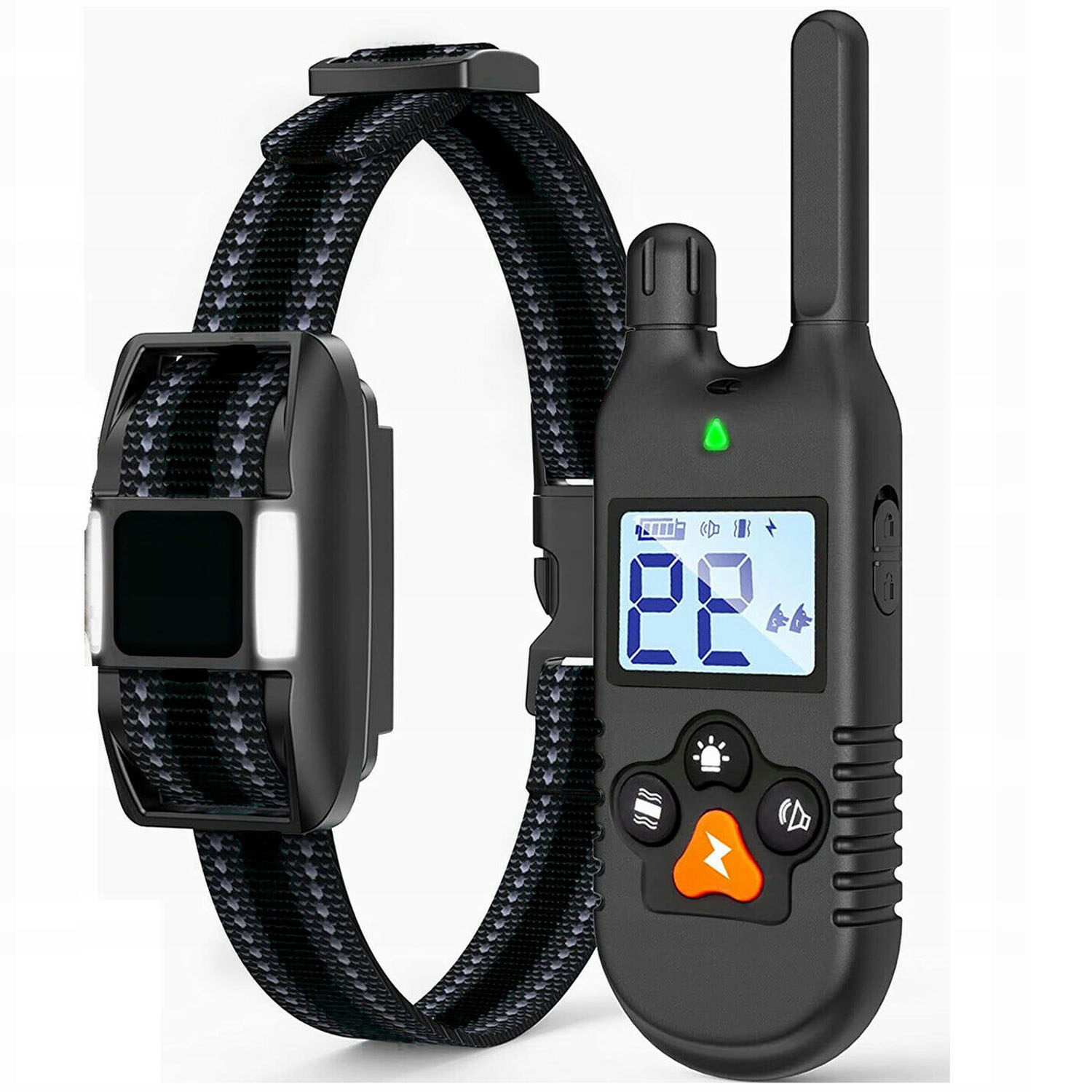 Elektronický Obojek Pro Psa 1000M Voděodolný Tréninkový Dálkové Ovládání