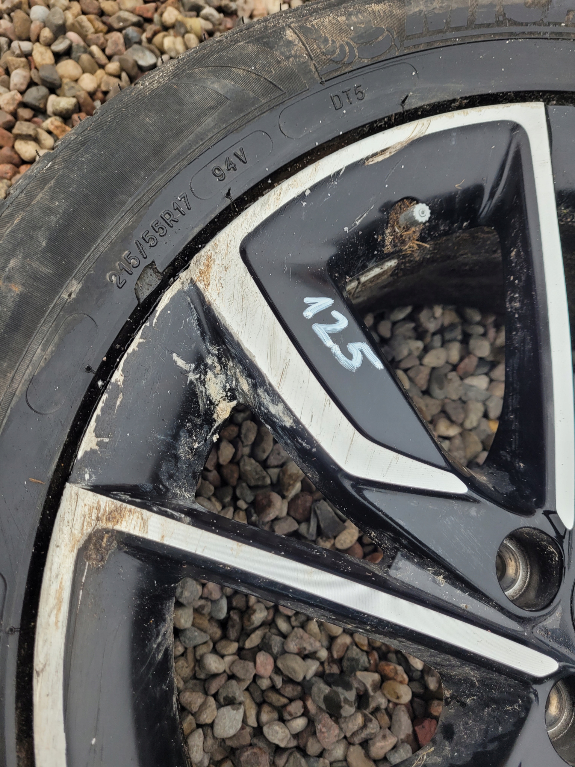 CERCHIO di alluminio 17x7J 5x100 MG SUV 10598024