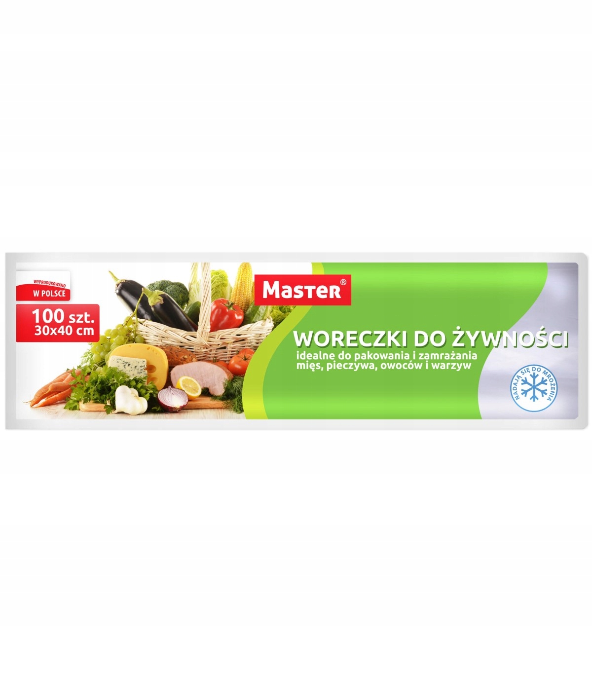 

Woreczki Foliowe Na Mrożonki 6l 30x40 100 Sztuk