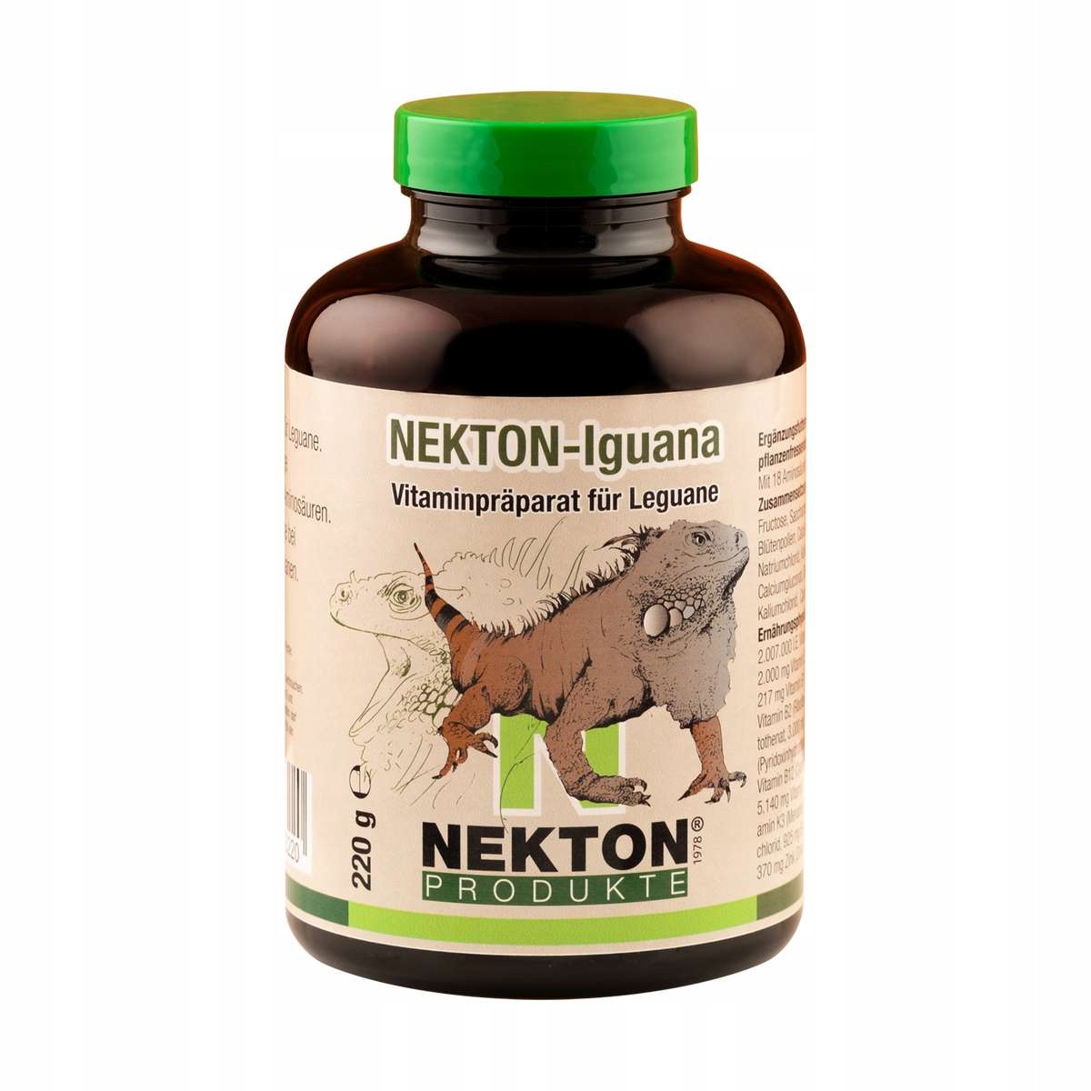 Nekton Iguana 220 g – vitamínový přípravek pro leguány